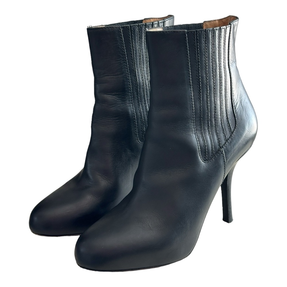 Vince Women's Kelly Black Stiletto Platform Boots Size 8 M
